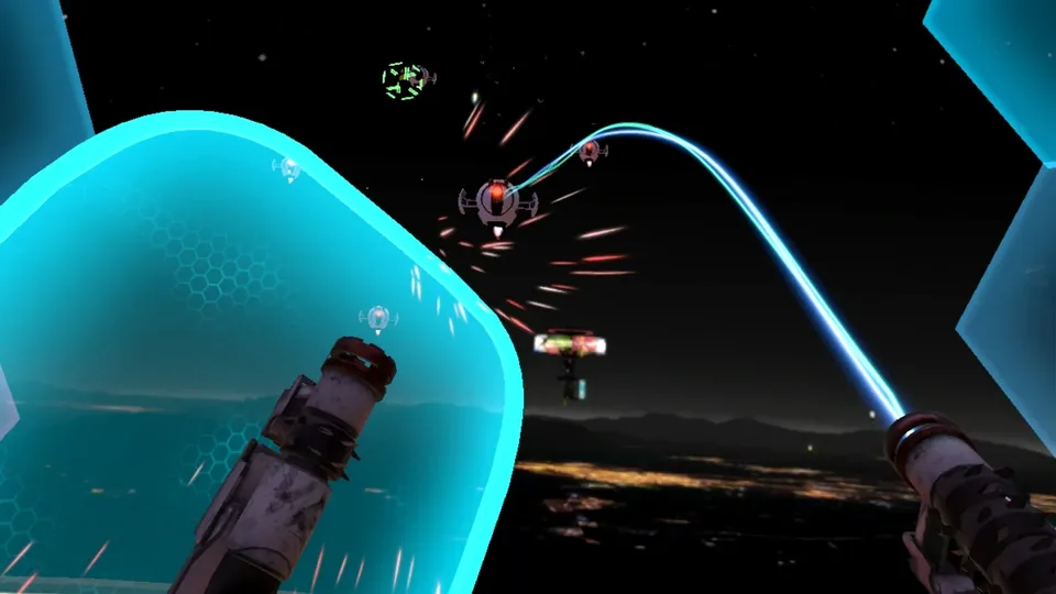 Captura de tela de Space Pirate Trainer DX